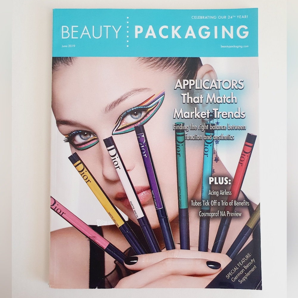 Beauty Packaging Magazine June, 2019 - Applicators that Match Market Trends Dior